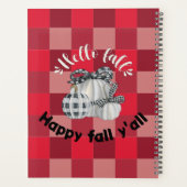 ハッピー秋ヤール プランナー手帳 (裏面)