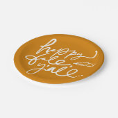 ハッピー秋ヤール ペーパープレート (アングル)