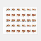 ハッピー秋ヤール ラベル (シート)