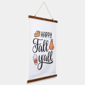 ハッピー秋ヤール 吊り下げ型タペストリー (傾斜あり)