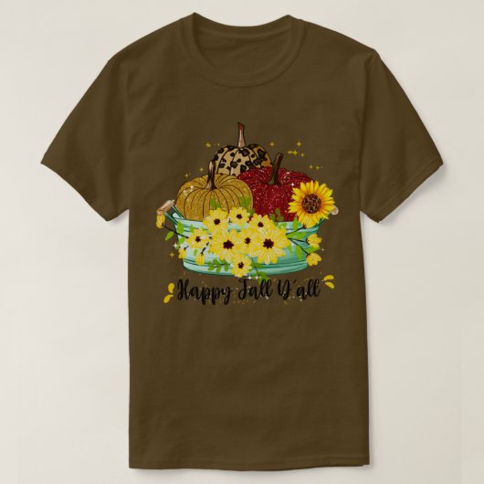 ハッピー秋ユーAll5 Tシャツ (デザイン正面)