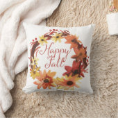ハッピー秋リース クッション (ブランケット)