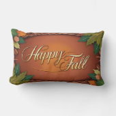 ハッピー秋秋の腰枕 ランバークッション (正面)