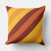 ハッピー秋秋の色のパターン クッション (正面)