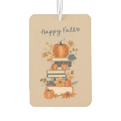 ハッピー秋 カーエアーフレッシュナー (裏面)