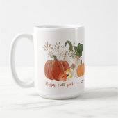 ハッピー秋 コーヒーマグカップ (左)