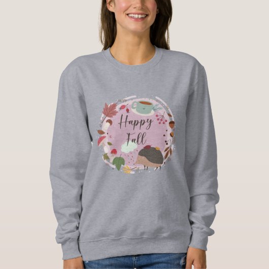 ハッピー秋 スウェットシャツ (正面)