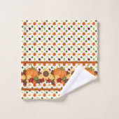 ハッピー秋 バスタオルセット (ウォッシュタオル)