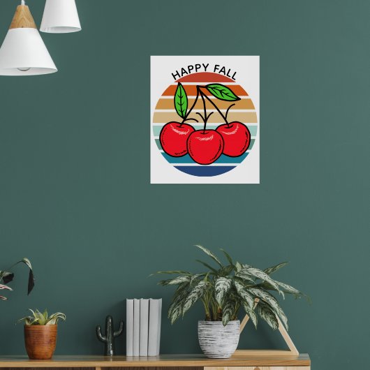 ハッピー秋 ポスター (リビング1)