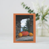 ハッピー秋 ポストカード (スタンド正面)