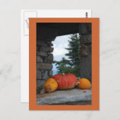 ハッピー秋 ポストカード (正面/裏面)