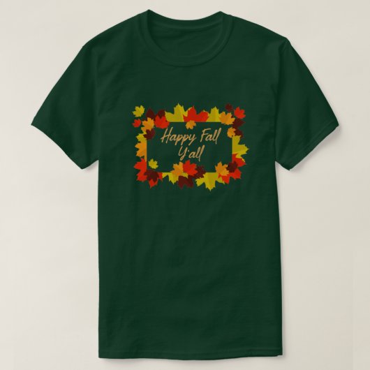 ハッピー秋Yall14 Tシャツ (デザイン正面)