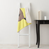 ハッピー笑顔かわいいクッカアニメデザイン シェルパブランケット (インサイチュ)