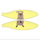 ハッピー笑顔かわいいクッカアニメデザイン ミニバスケットボール (パネル)