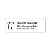 ハッピー笑顔の歯かわいい セルフインキングスタンプ (デザイン)