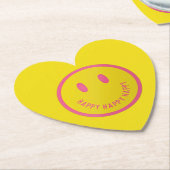 ハッピー紙コースター ペーパーコースター (アングル)