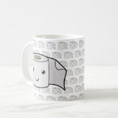 ハッピー紙 コーヒーマグカップ (正面左)