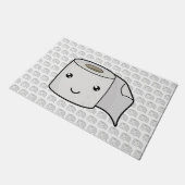 ハッピー紙 ドアマット (アングル)
