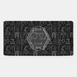 ハッピー素晴らしいテックウィークのバナー 横断幕