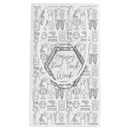 ハッピー素晴らしいテックウィーク スモールペーパーバッグ