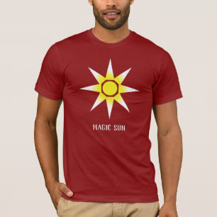 ハッピー素晴らし魔法サンTシャツトップ Tシャツ