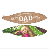 ハッピー素朴・ファザーズ・デイ・最高のパパ ミニバスケットボール (パネル)