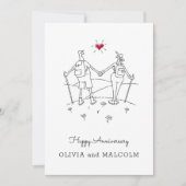 ハッピー結婚ズハイキング赤いハート (正面)