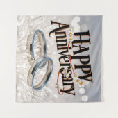 ハッピー結婚ズ・アニバーサリー・タペストリー タペストリー (正面(横))