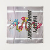 ハッピー結婚ズ・アニバーサリー・タペストリー タペストリー (正面(横))