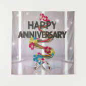 ハッピー結婚ズ・アニバーサリー・タペストリー タペストリー (正面)