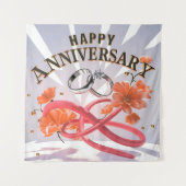 ハッピー結婚ズ・アニバーサリー・タペストリー タペストリー (正面)