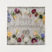 ハッピー結婚ズ・アニバーサリー・タペストリー タペストリー (正面)