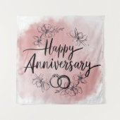 ハッピー結婚ズ・アニバーサリー・タペストリー タペストリー (正面)