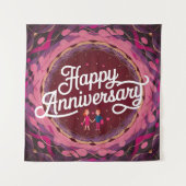 ハッピー結婚ズ・アニバーサリー・タペストリー タペストリー (正面)