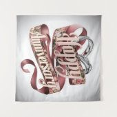 ハッピー結婚ズ・アニバーサリー・タペストリー タペストリー (正面(横))