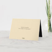 ハッピー考え秋のカード カード (裏面)