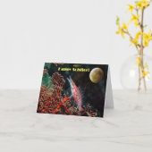 ハッピー至 カード (黄色い花)