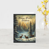 ハッピー至&ヘアテネグリーティング カード (黄色い花)