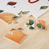 ハッピー葉感謝祭(カボチャ) ジグソーパズル (側面)