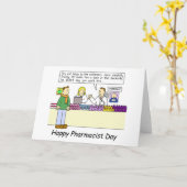 ハッピー薬剤師デー – 9月 カード (黄色い花)