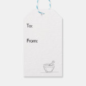 ハッピー薬局感謝ウィークギフトラベルモルタル ギフトタグ (裏面)