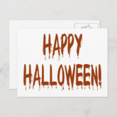 ハッピー血ハロウィーン ポストカード (正面/裏面)