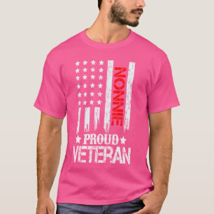 ハッピー誇りを持った7月4日アメリカ国旗Nonnie 4t Tシャツ