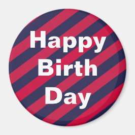 ハッピー誕生デイスペシャルサークル マグネット