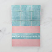 ハッピー誕生マザーズデイカードと恋 カード (内部)