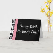 ハッピー誕生ママのデイカード カード (黄色い花)