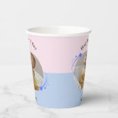 ハッピー誕生日シューティングスター紙カップ 紙コップ (左)