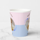 ハッピー誕生日シューティングスター紙カップ 紙コップ (右)