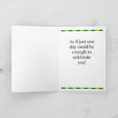 ハッピー誕生月 – 10月 カード (内部)