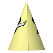 ハッピー踊りペンギンバースデーパーティー パーティーハット (裏面)